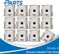 Ecovacs Deebot T30 Omni Sacs à poussière (12 Pièces, alternative Plus.Parts® à DDB030031)