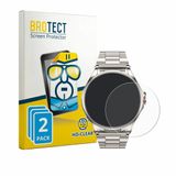 BROTECT Screenprotector voor Huawei Watch Buds 2 - Folie Beschermfolie transparant 2 Stuks
