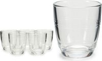 Vivalto Espresso verres à expresso - 12x - 90 ml - verre - sans poignée