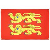 AZ FLAG Vlag van Neder-Normandië, 150 x 90 cm, licht polyester, 4 ogen