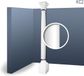 Orac Decor Colonne complète KC2 LUXXUS Set complet 2,87 m Blanc Polyuréthane