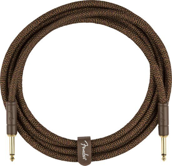 Fender Paramount Acoustic Instrument Cable 3 m - Braun