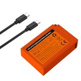 Rollei LP-E17 accu 950 mAh met USB-C oplaadkabel