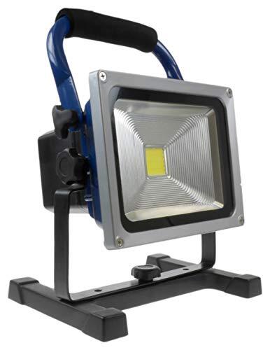 Hückmann 140966 XCell LED werklamp 20W (dimbaar, batterij vervangbaar, Li-ION 8800 mAh, 1600 lumen)