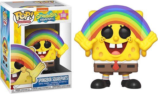 Funko POP! - Spongebob Squarepants - Spongebob Rainbow - Vinyl Figure