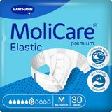 Hartmann MoliCare® Premium Elastic, 6 Tropfen - Größe M - Packung (30 Stück)
