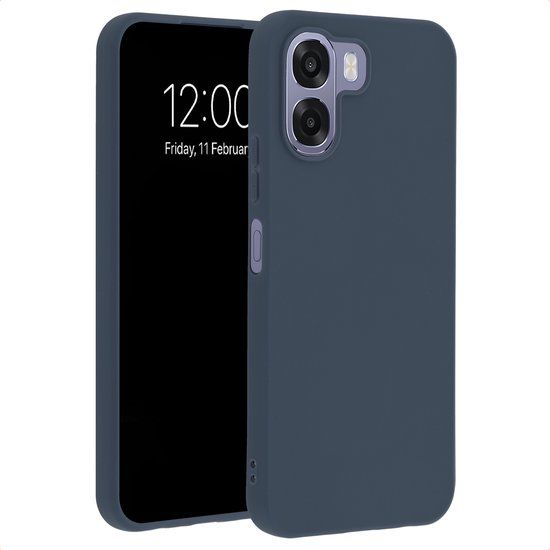 imoshion Color Backcover - Donkerblauw - Geschikt voor Oppo A6x (4G/5G)