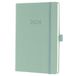 Sigel agenda 2024 - Conceptum - A5 - 2 pagina's / 1 week - mint groen