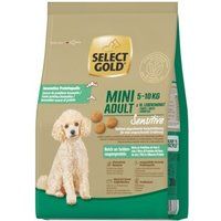 SELECT GOLD Sensitive droogvoer hond Mini Zijderupseiwit 1 kg