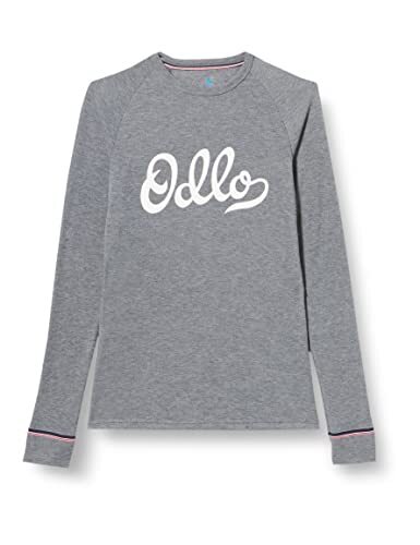 ODLO Heren Bl Top Crew Neck L/S Active Warm Originals Eco Kids T-Shirt