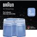 Braun Cartouche Nettoyage Rasoir, CCR6 Recharges Clean & Renew, Pour Station SmartCare, Pack de 6