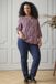 Zhenzi Jazzy pantalon poches passepoilées bleu marine
