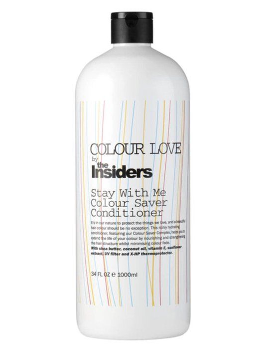 The Insiders Stay With Me Colour Save Conditioner 1000 ml - For All Hair Types