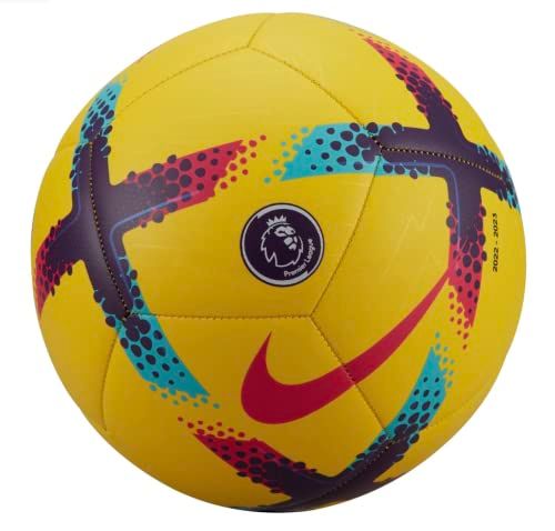 Nike DN3605-720 Premier League Standplaats Recreatievoetbal Unisex Geel/Paars/Rood 5