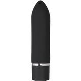 Sinful Silky Vibromasseur Bullet Rechargeable 10,5 cm - Noir