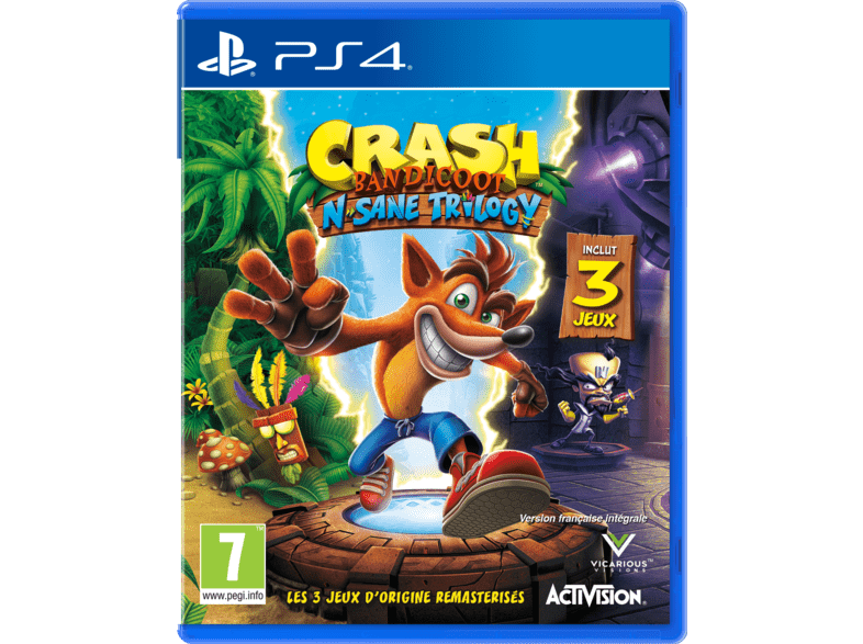 Blizzard Crash Bandicoot N-SANE Trilogy - PS4 Game