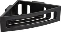 Wenko Turbo-Loc Bralia hoekrek zwart mat 35x9cm