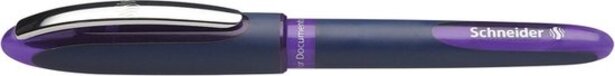 Schneider One Business Rollerball Pen - 0.6mm - Violet - Box of 10