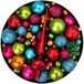 Inge-glas Inge Christmas Kerstballen - 52-dlg - 4 en 6 cm - met piek - gekleurd - kunststof