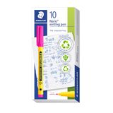 STAEDTLER Noris schrijfpen 307 Fineliner, magenta, 10 stuks