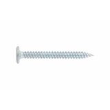 Index TFI4845 speciale cilinderschroeven extra plat, 4,8 x 45 mm, verzinkt aluminium