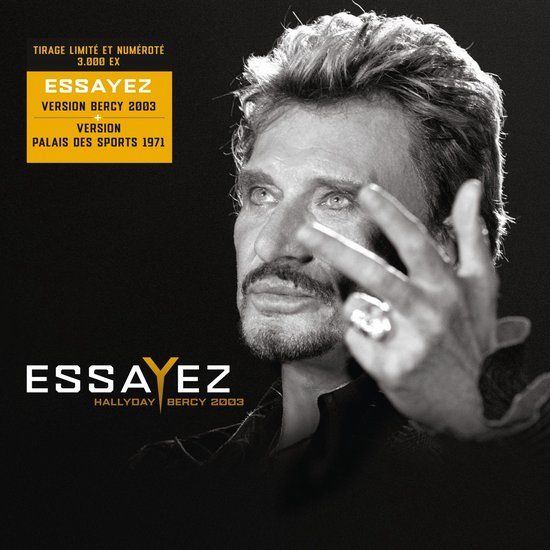 Universal Music Nederland Mercury Johnny Hallyday - Essayez (Bercy 2003) (10" LP) (Limited Edition)