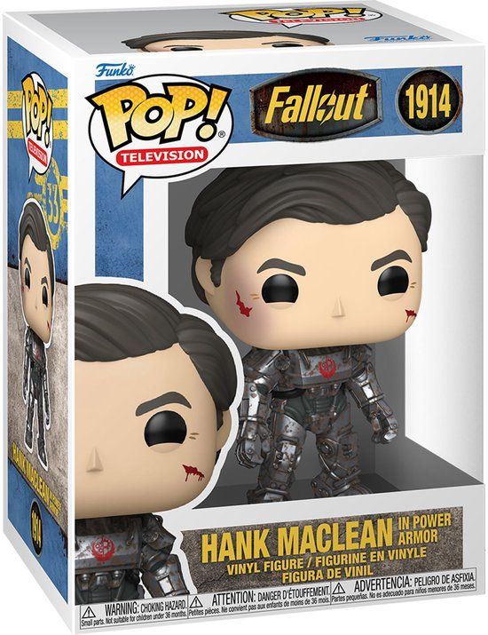 Funko Fallout Hank Maclean vinylfiguur 1914 Unisex Funko Pop!