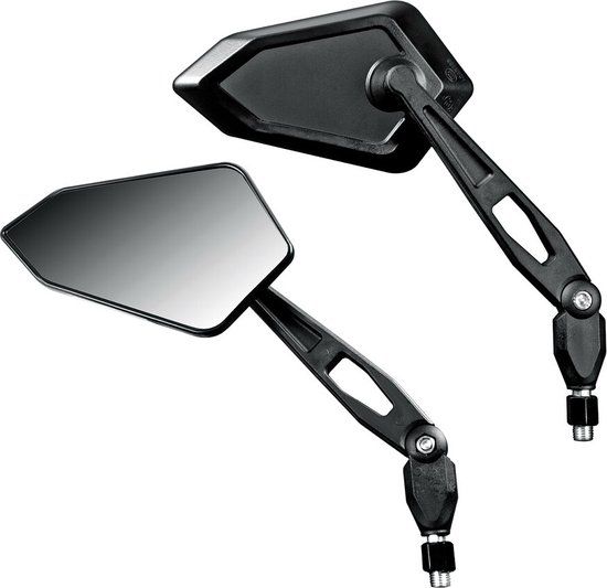 Lampa Jax Achteruitkijkspiegels Motor - Zwart Jax M10 - Universeel