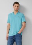 s.Oliver Polo-shirt turquoise Katoen M