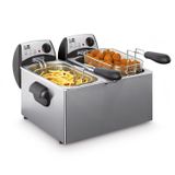 FRITEL FR 1355 Duo - Dubbele Frituurpan - 4400W - 6L