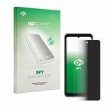 upscreen - privacy screenprotector voor ingenico Axium NX8 - Folie Beschermfolie Blauwlichtfilter