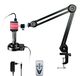 Caméra microscope numérique, 13MP, 1080P, HDMI/VGA, zoom 150x, éclairage annulaire LED