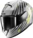 Shark Ridill 2 Assya Zilver Antraciet Geel SAY XL Integraalhelm