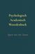 Psychologisch Brave New Books Psychologisch Academisch Woordenboek