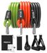 Set de bandes de résistance fitness - Latex - Anti-rupture - Yoga et Pilates