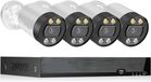 Merkloos Beveiligingscamera Systeem - Bewakingscamera Kit - Huis Beveiligen - 4K Ultra HD Resolutie - 8 Kanalen - Wit