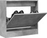 vidaXL Schoenenkast - 60x21x57 cm - Hout - Grijs