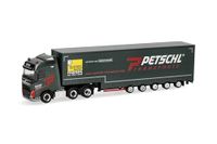 Herpa Volvo FH GL 2020 Vrachtwagen met Petschl volumetrisch dekzeil, model op schaal 1:87