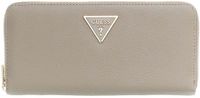 GUESS portemonnee Laurel II SLG Large Zip Around Wallet Dark Taupe