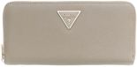 GUESS portemonnee Laurel II SLG Large Zip Around Wallet Dark Taupe
