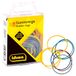 Idena 334033 - Rubberen ringen, 80 stuks, 40 mm diameter, geassorteerde kleuren