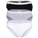 LACOSTE Slip grijs gemêleerd / zwart / wit