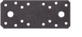 Alberts 822866 DURAVIS® platte verbinder, zwartdiamant duplex gecoat, afmetingen 133 x 55 x 2,5 mm, 30er Set