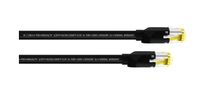 Cordial 15532 câble réseau Noir 0,3 m Cat5e S/UTP (STP)