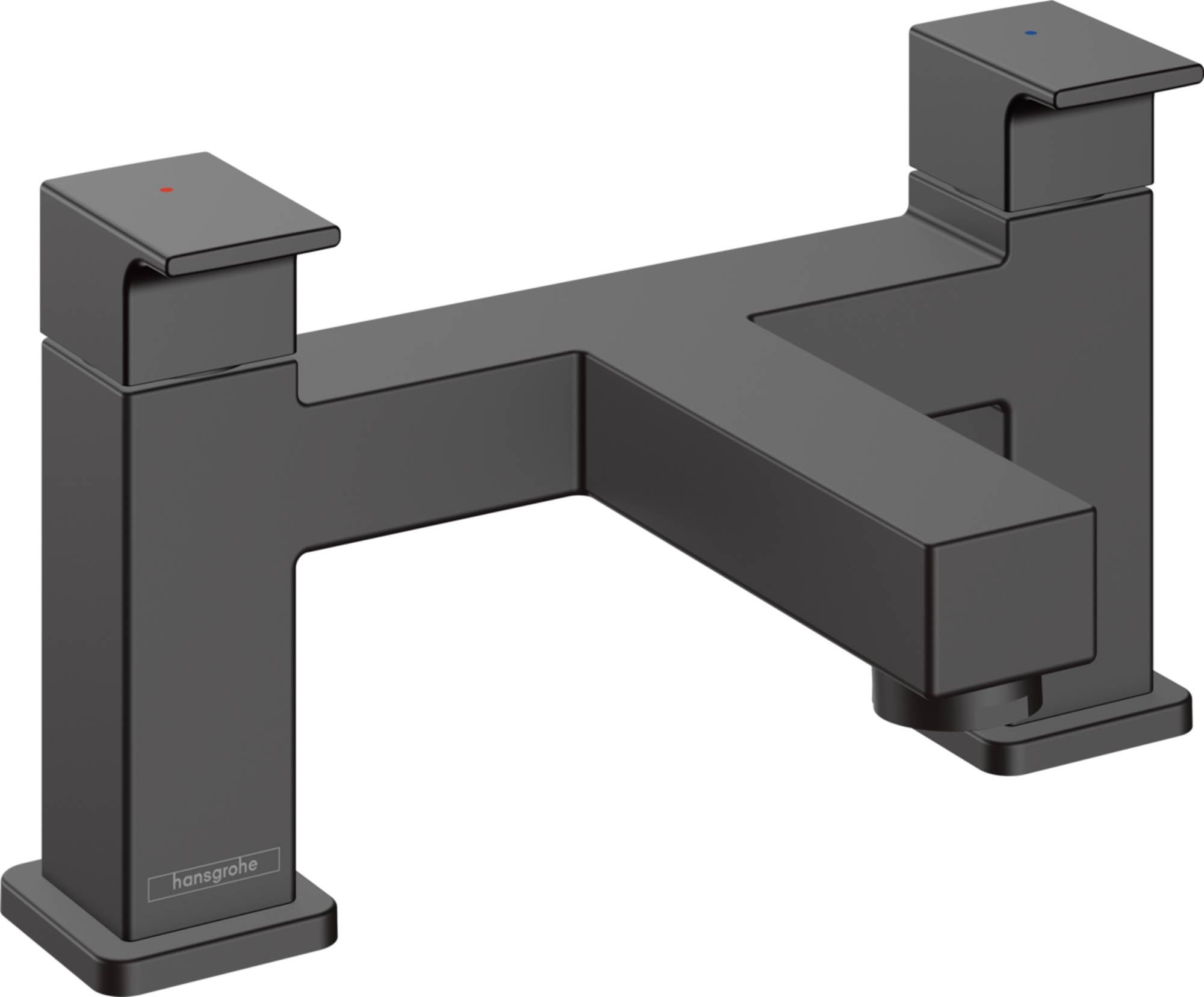 Hansgrohe Vernis Shape Douche- en badkraan Mat Zwart