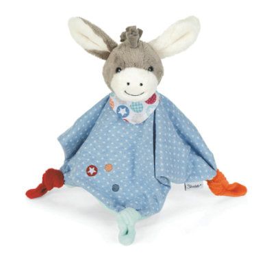 Sterntaler Knuffeldoekje M Emmi - Blauw - Polyester - 2020