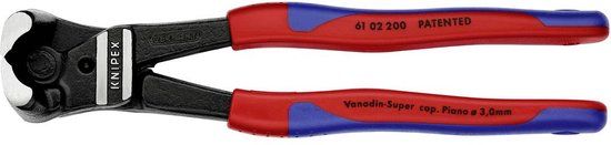 KNIPEX 61 02 200 Voorsnijtang voor bouten 200mm