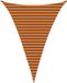 vidaXL Zonneschaduwzeil 3 x 4 x 4 m 100% polyester oxford driehoekig