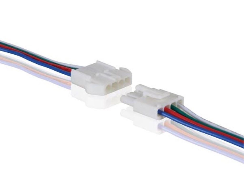 Velleman LCON13 - RGB LED Strip Connector - 0.5m - 4-Pin - Multicolour