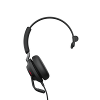 Jabra Evolve2 40 - Headset - Mono - Bedraad - USB A - Zwart